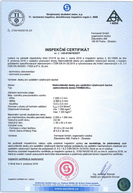 Certifikát