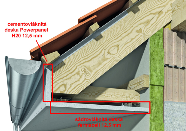 Varianta 1: Namáhaní konstrukce pouze vzdušnou vlhkostí - na konstrukci nebude přímo pršet, ani po ni nebude vzlínat vlhkost