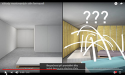 Nové video prezentuje výhody montovaných stěn fermacell