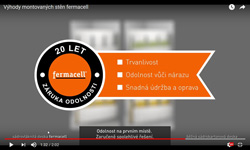 Nové video prezentuje výhody montovaných stěn fermacell