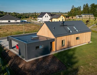 Hardie® Panel: fasádne riešenie pre moderné drevostavby