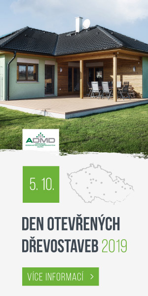 První říjnová sobota je Den otevřených dřevostaveb ADMD